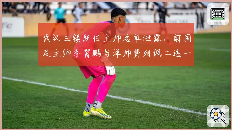 武汉三镇新任主帅名单泄露,前国足主帅李霄鹏与洋帅费利佩二选一