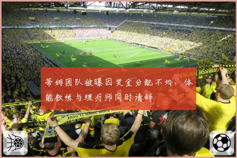 蒂姆团队被曝因奖金分配不均,体能教练与理疗师同时请辞